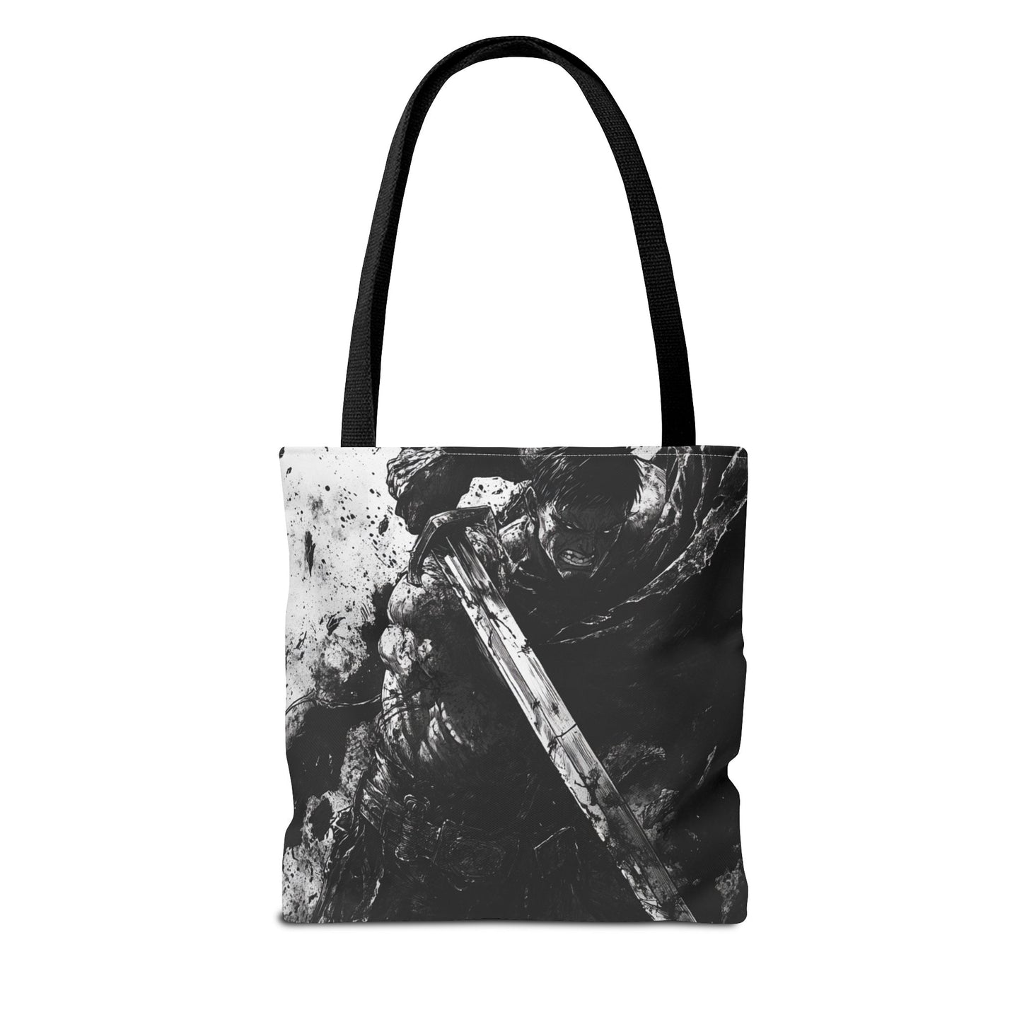 Epic Warrior Tote Bag - Stylish and Bold Art for Adventurers