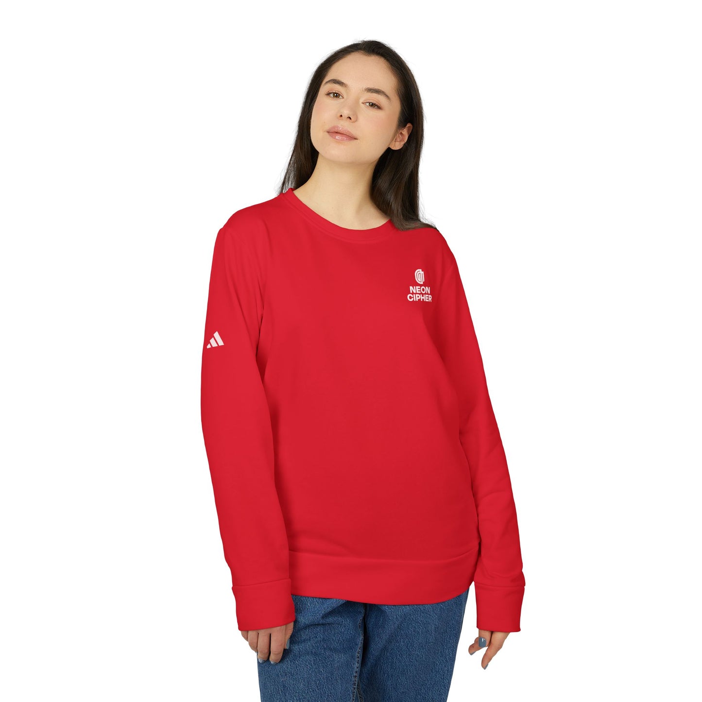 adidas x Neon Cipher Unisex Crewneck Sweatshirt - Stylish Comfort for Casual Wear