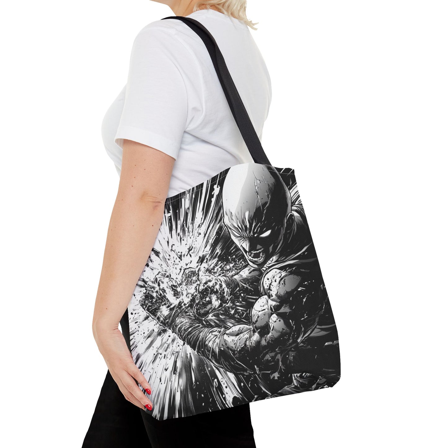 Comic Hero Action Tote Bag - Perfect for Fans & Daily Use