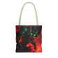 Vibrant Graphic Tote Bag - Futuristic Design for Sci-Fi Lovers