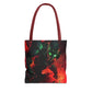 Vibrant Graphic Tote Bag - Futuristic Design for Sci-Fi Lovers