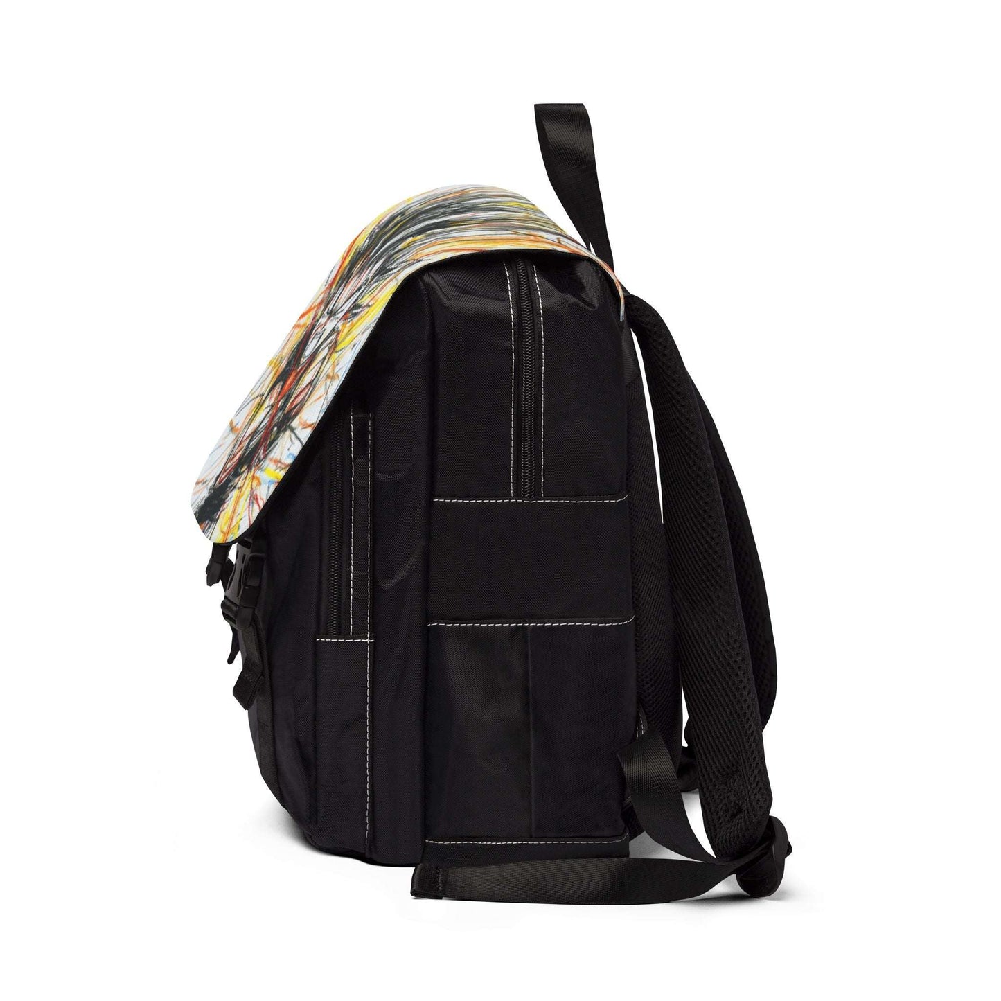 Anime-Inspired Unisex Casual Shoulder Backpack - Perfect for School and Outdoor Adventures