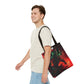 Vibrant Graphic Tote Bag - Futuristic Design for Sci-Fi Lovers