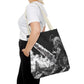 Epic Warrior Tote Bag - Stylish and Bold Art for Adventurers