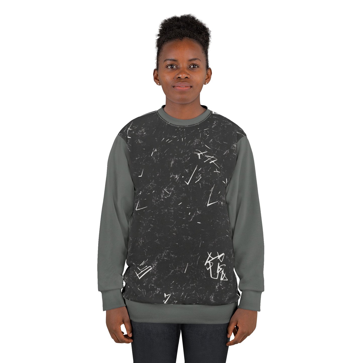 Abstract Art Unisex Sweatshirt - Modern Design for Comfort & Style