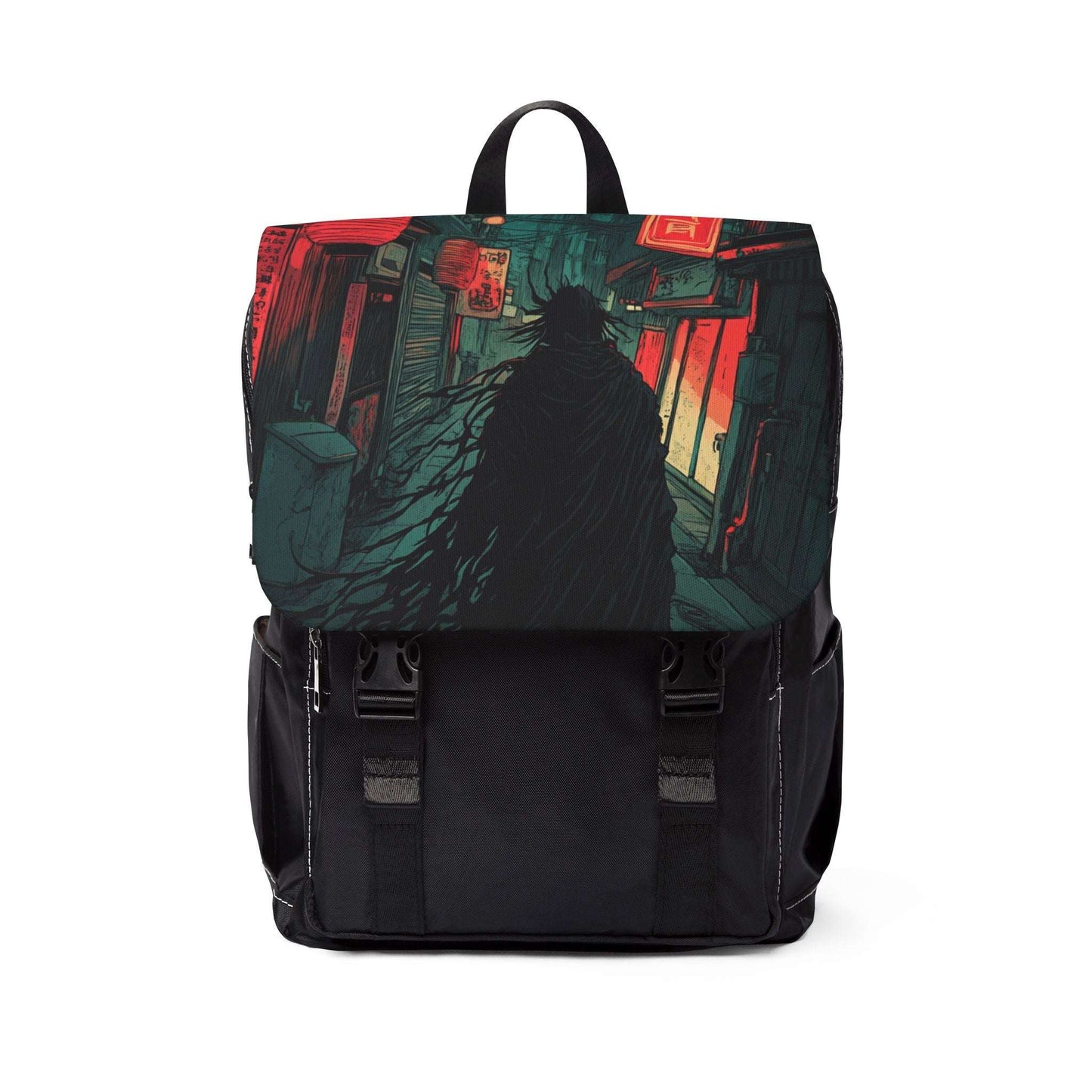 Dark Vibes Unisex Casual Shoulder Backpack