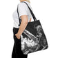 Epic Warrior Tote Bag - Stylish and Bold Art for Adventurers