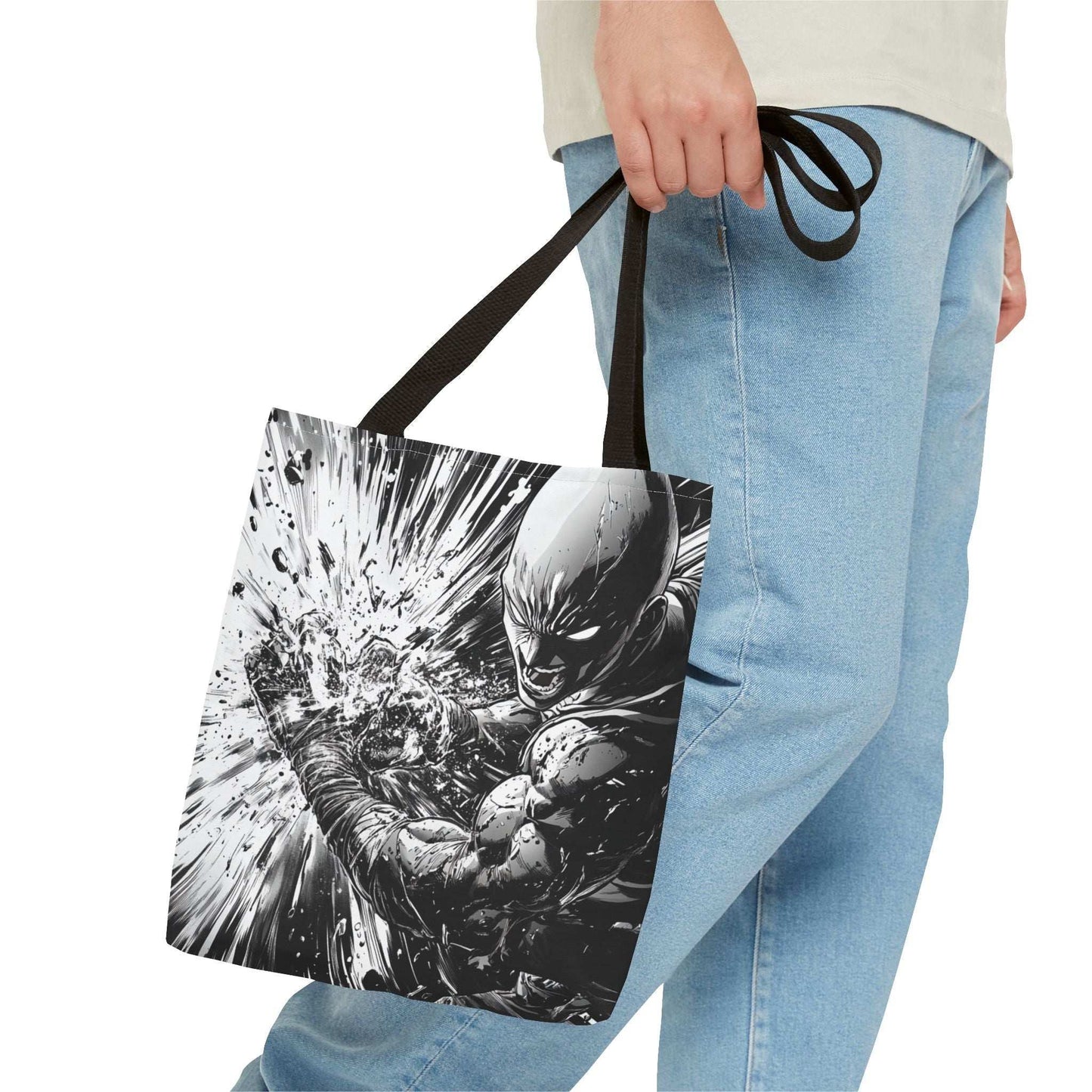 Comic Hero Action Tote Bag - Perfect for Fans & Daily Use