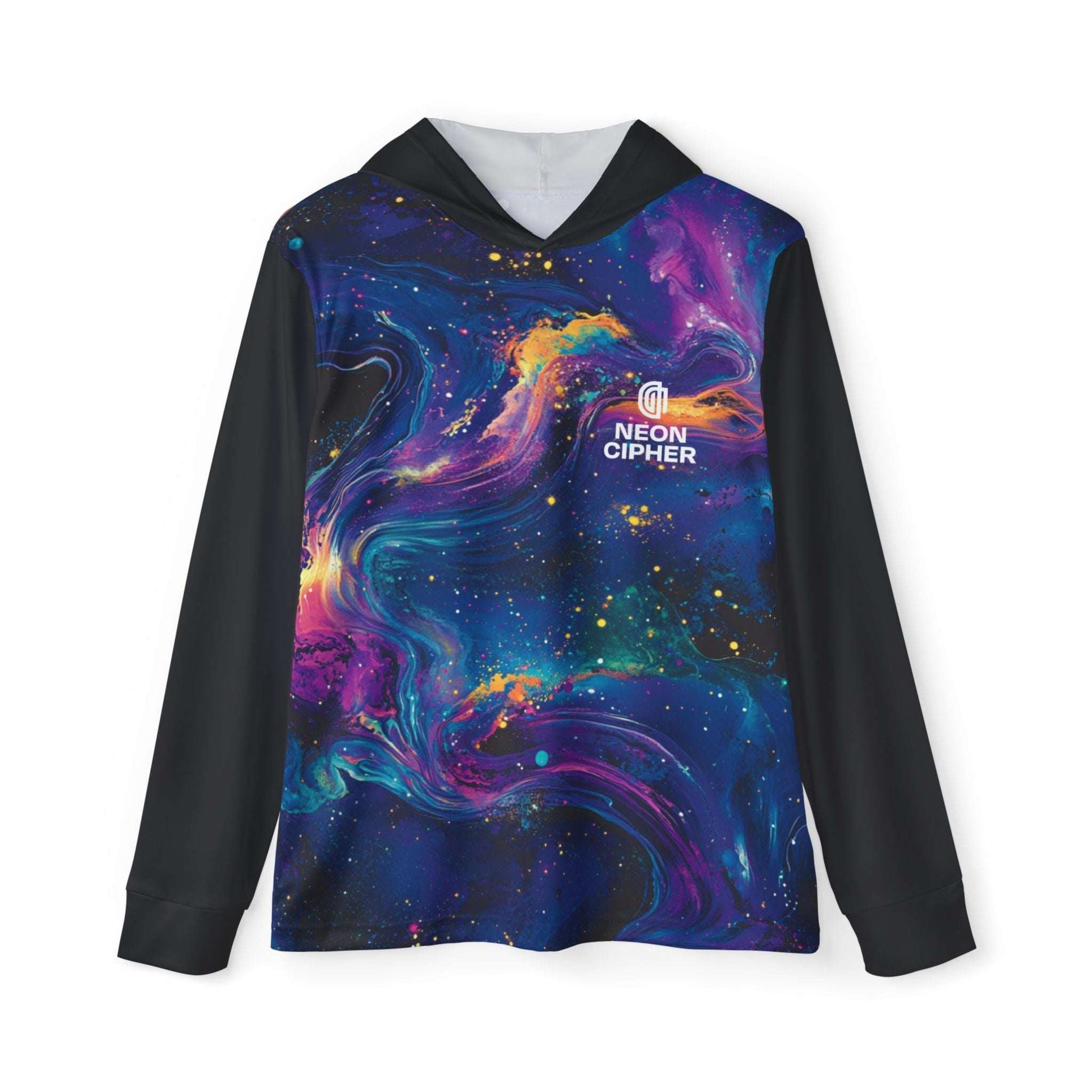 Cosmic Inkflow Sports Warm Up Hoodie