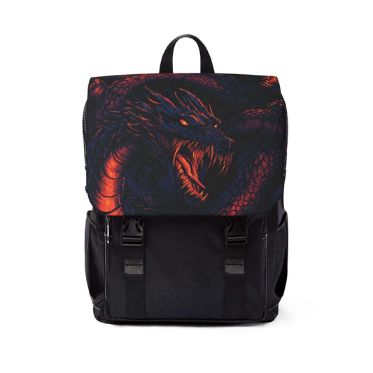 Dragon Design Unisex Casual Shoulder Backpack - Stylish for Everyday Adventures