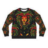 Vibrant Lion's Mane Lightweight Sweatshirt for Bold Style