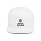 Neon Cipher Flat Bill Snapback Hat - Trendy Adjustable Cap for Street Style