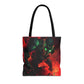 Vibrant Graphic Tote Bag - Futuristic Design for Sci-Fi Lovers