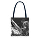 Epic Warrior Tote Bag - Stylish and Bold Art for Adventurers