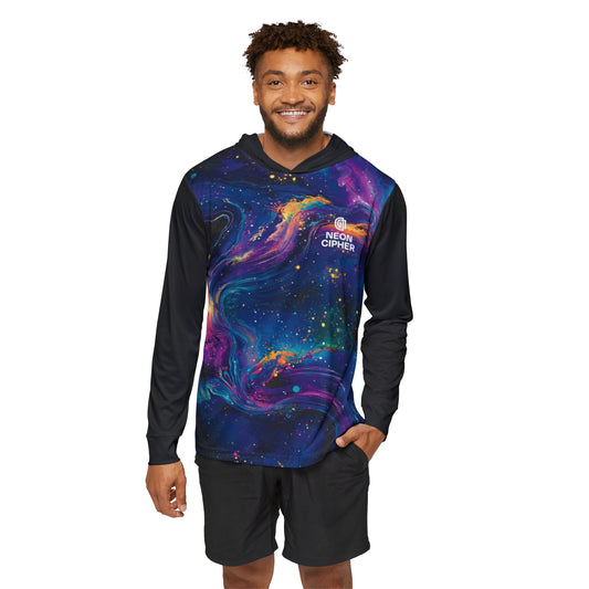 Cosmic Inkflow Sports Warm Up Hoodie