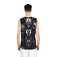 Tribal Mask Basketball Jersey - Stylish & Unique Athletic Wear