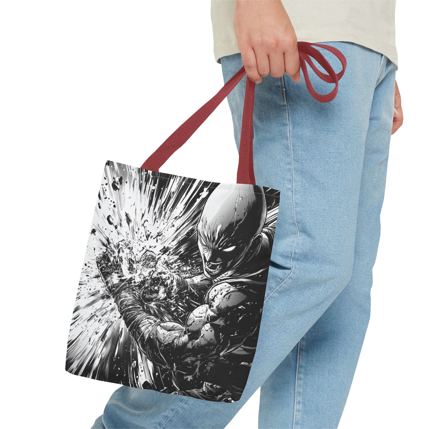 Comic Hero Action Tote Bag - Perfect for Fans & Daily Use