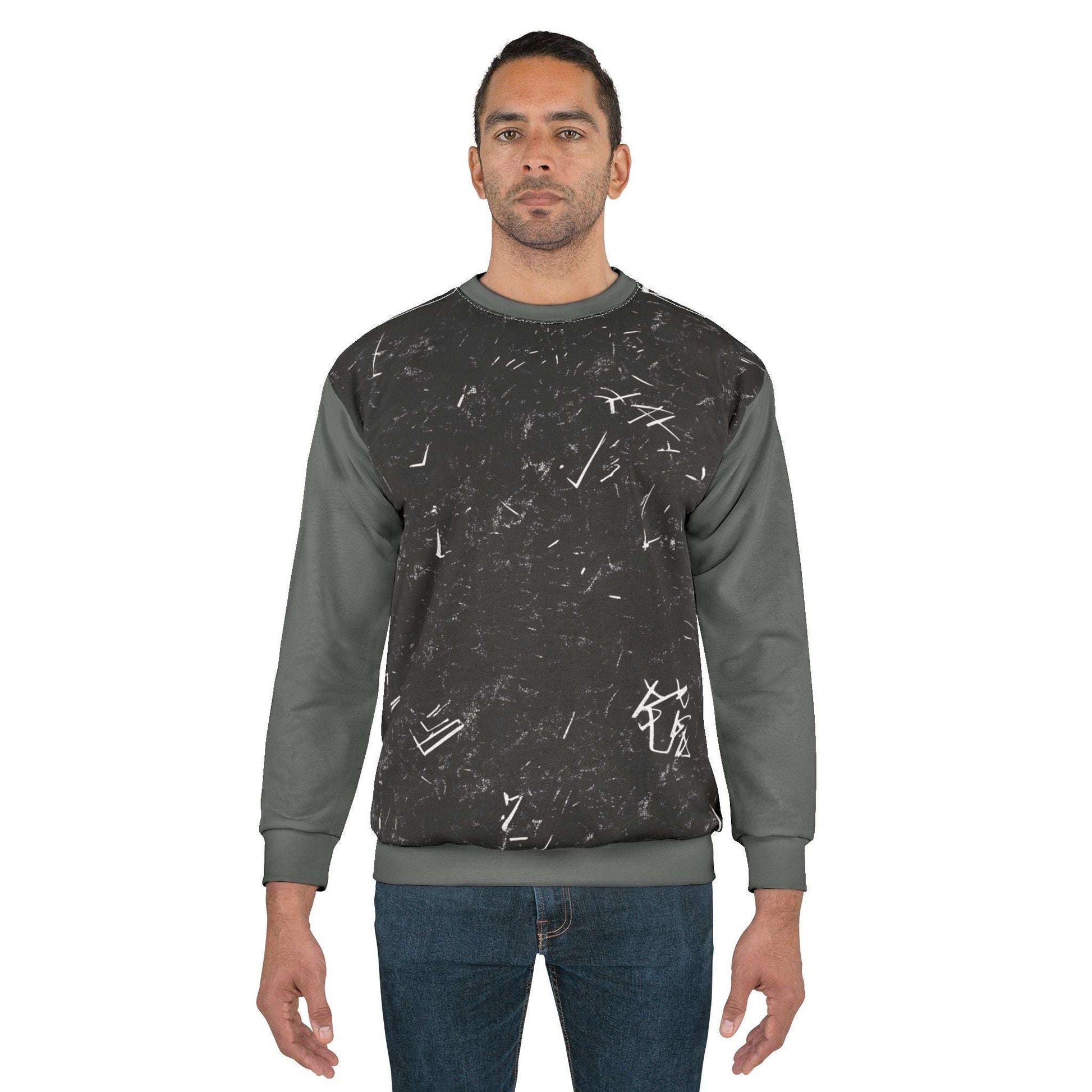 Abstract Art Unisex Sweatshirt - Modern Design for Comfort & Style