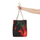 Vibrant Graphic Tote Bag - Futuristic Design for Sci-Fi Lovers