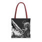 Epic Warrior Tote Bag - Stylish and Bold Art for Adventurers