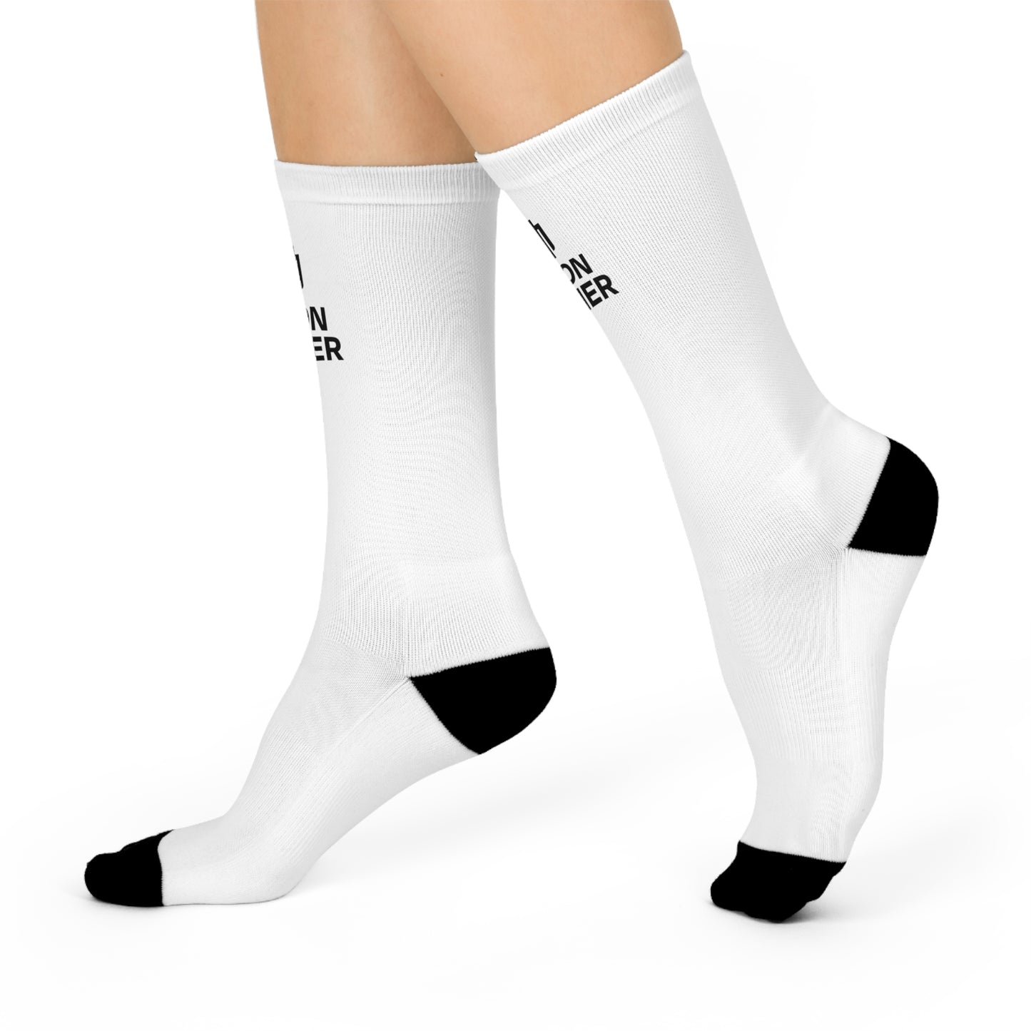 Neon Cipher Cushioned Crew Socks - Stylish Comfort for Everyday Wear