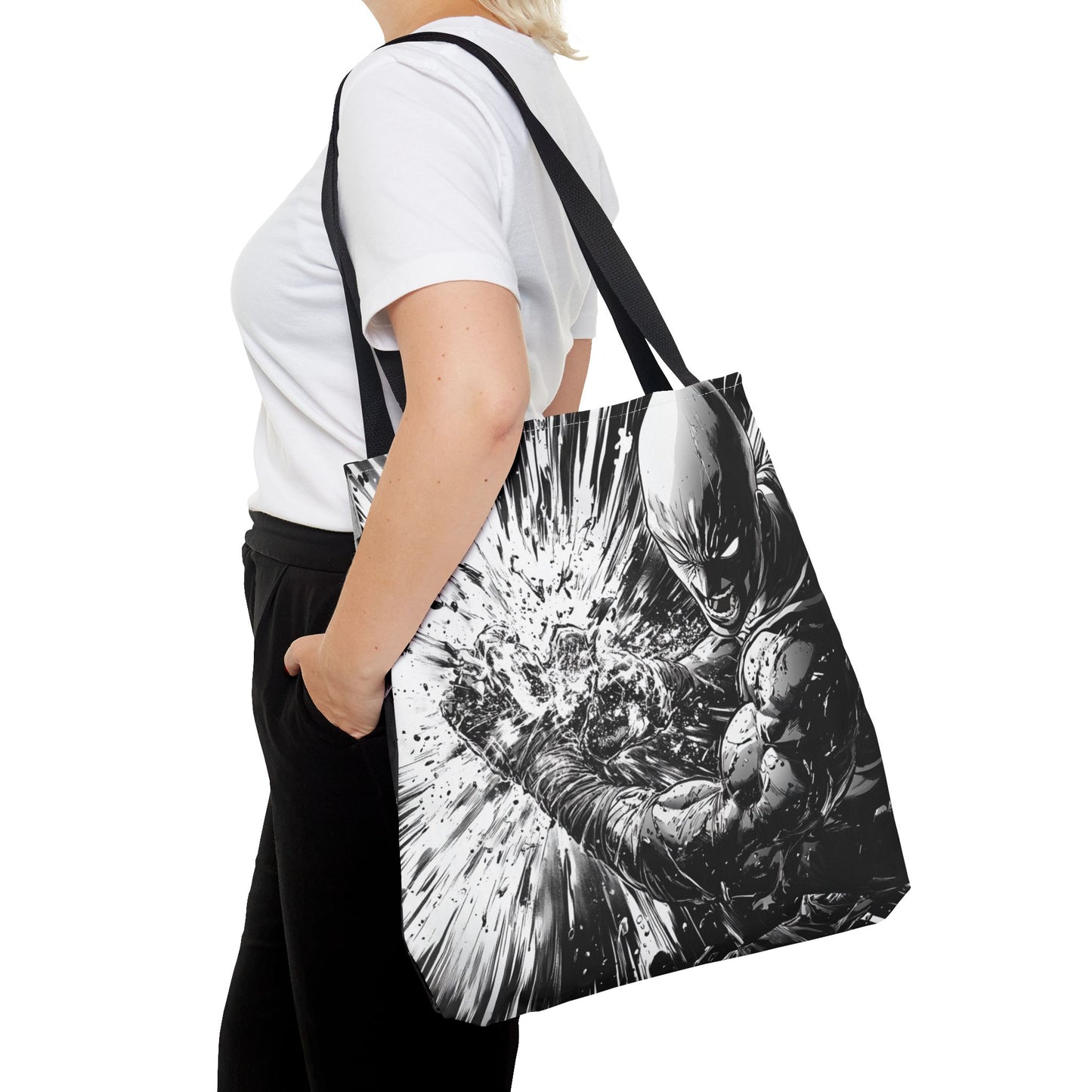 Comic Hero Action Tote Bag - Perfect for Fans & Daily Use