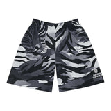 White Camouflage Basketball Shorts