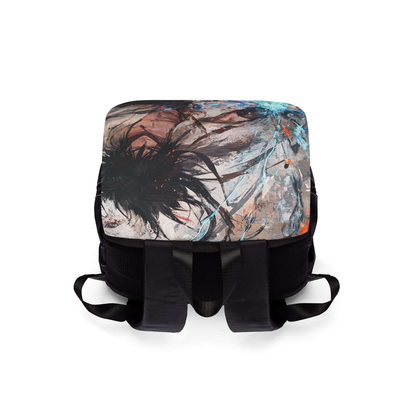 Anime-Inspired Unisex Casual Shoulder Backpack - Stylish for Everyday Adventures