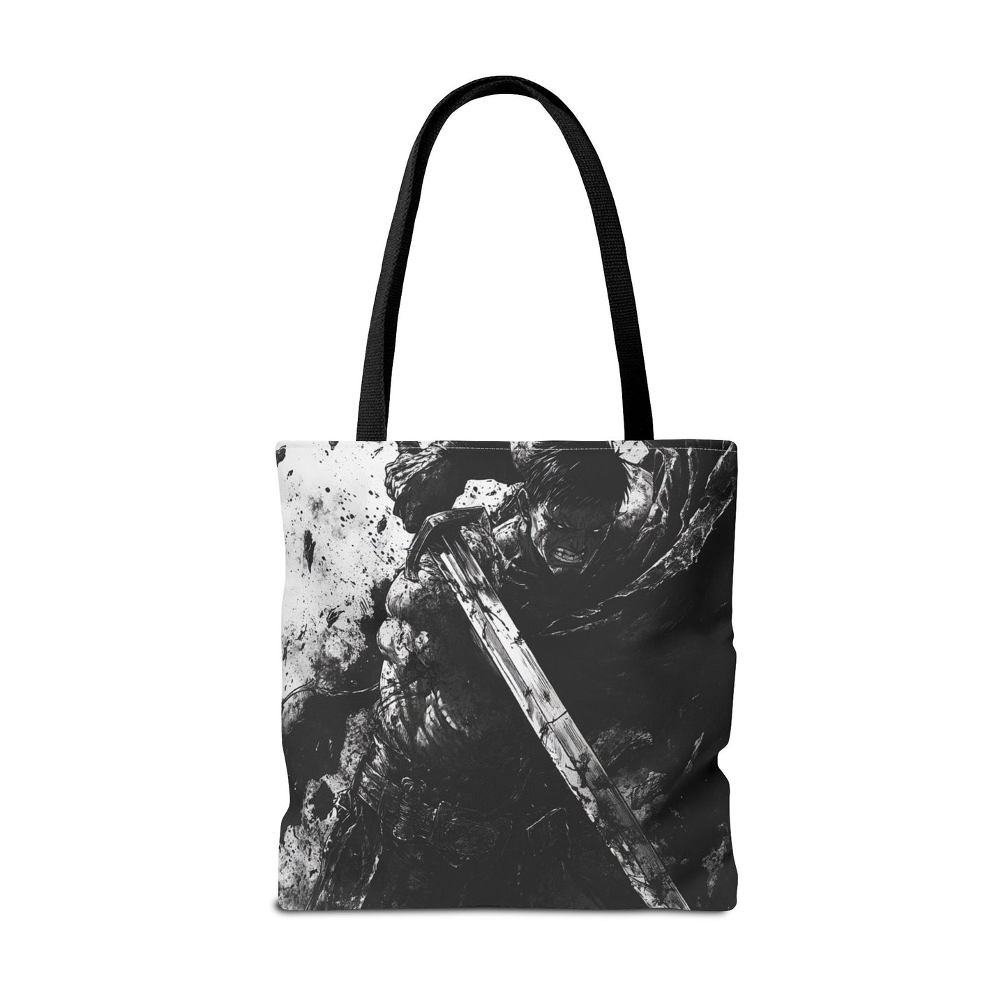 Epic Warrior Tote Bag - Stylish and Bold Art for Adventurers