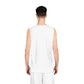 White Neon Cipher Basketball Jersey - Stylish Sportswear for Athletes & Fans