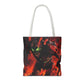 Vibrant Graphic Tote Bag - Futuristic Design for Sci-Fi Lovers